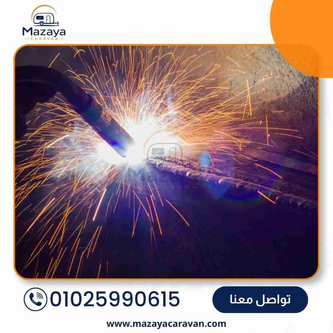 صيانة الكرفانات والحاويات من شركة مزايا