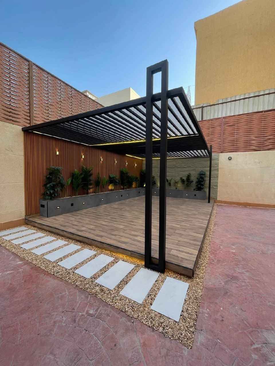 تركيب برجولات